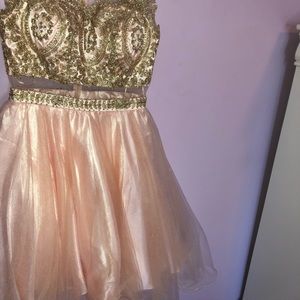 Homecoming Blush dress